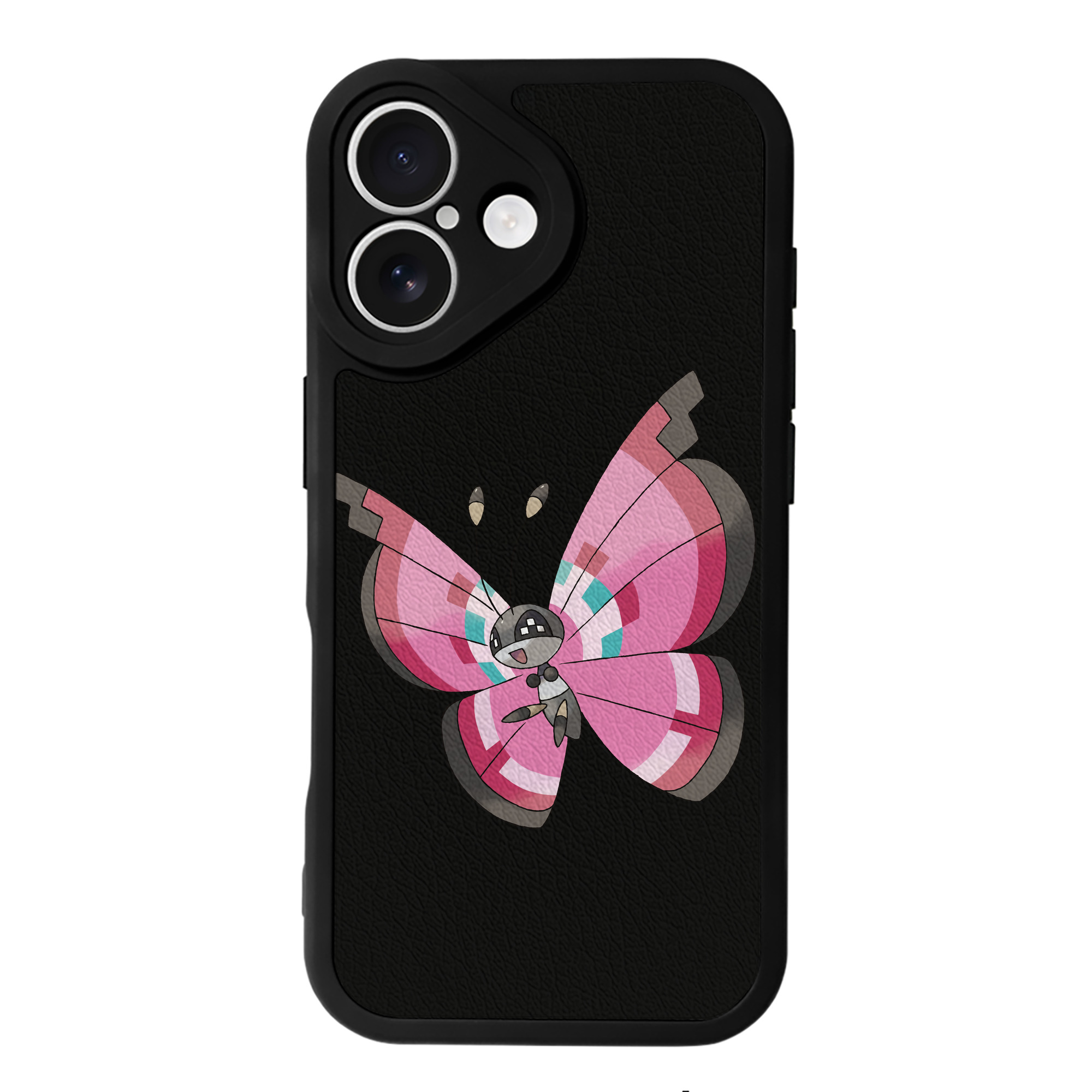 （画像用） ポケットモンスター Pokémon 【iPhone 16シリーズ対応】シリコンスマホケース（レザー調） 材質：シリコン